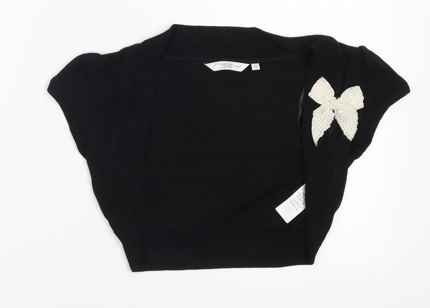 New Look Womens Black   Cardigan Jumper Size 10
