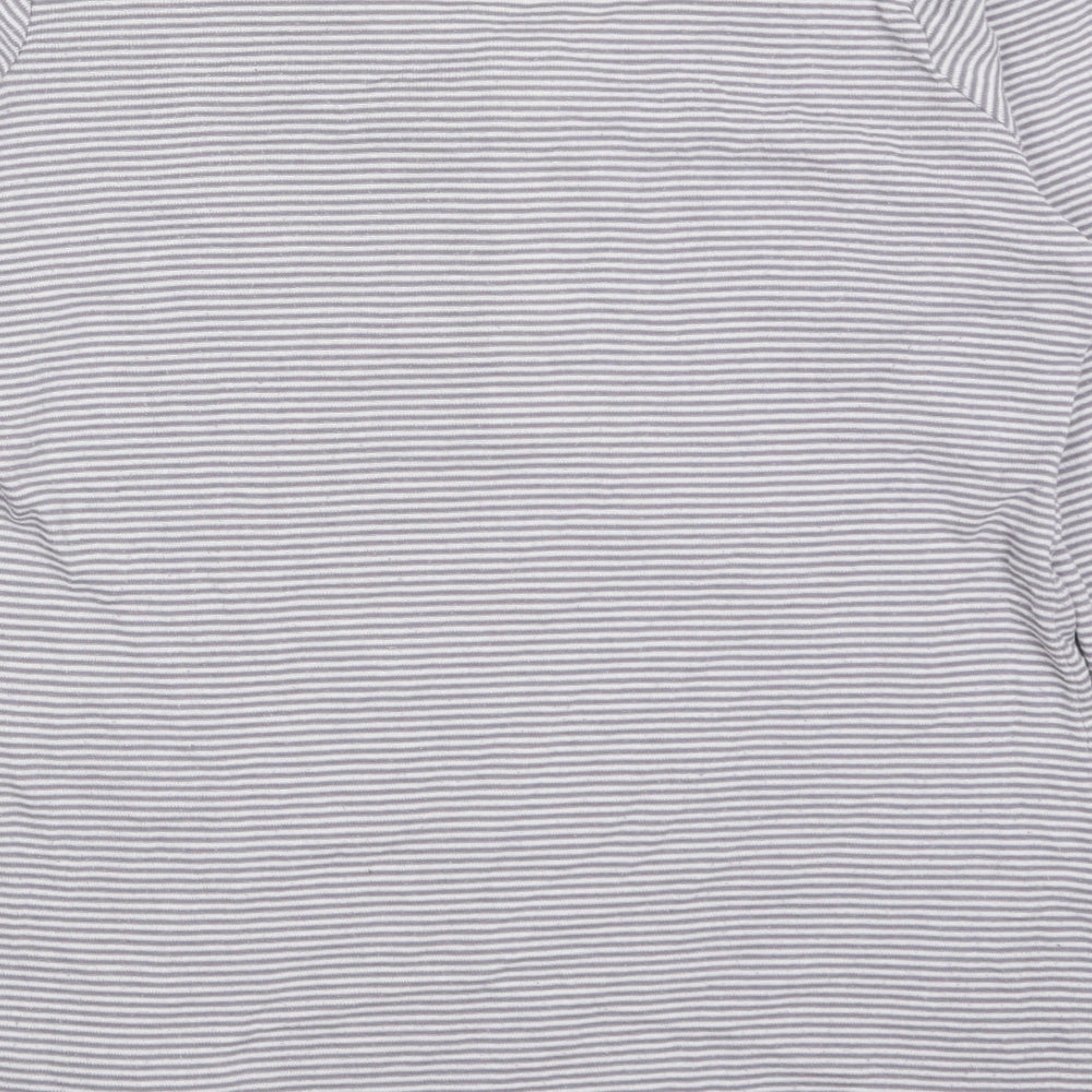 Marks and Spencer Womens Purple Striped  Top Pyjama Top Size 18