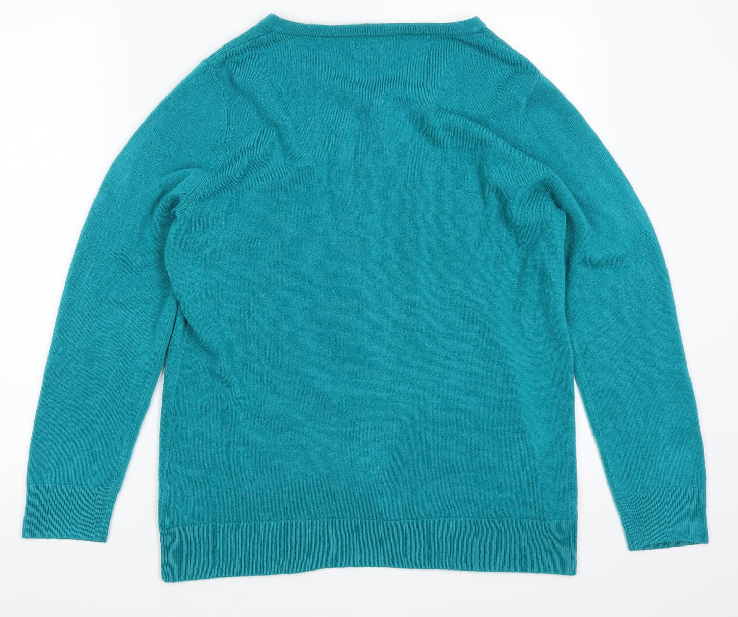 Bonmarché Womens Blue   Cardigan Jumper Size M