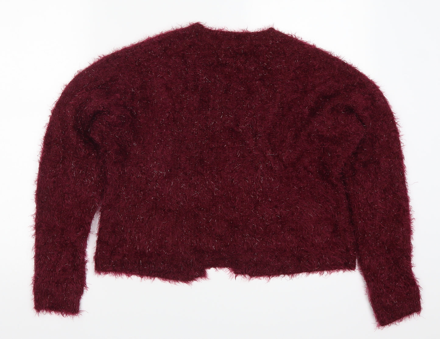 George Womens Red   Cardigan Jumper Size 16