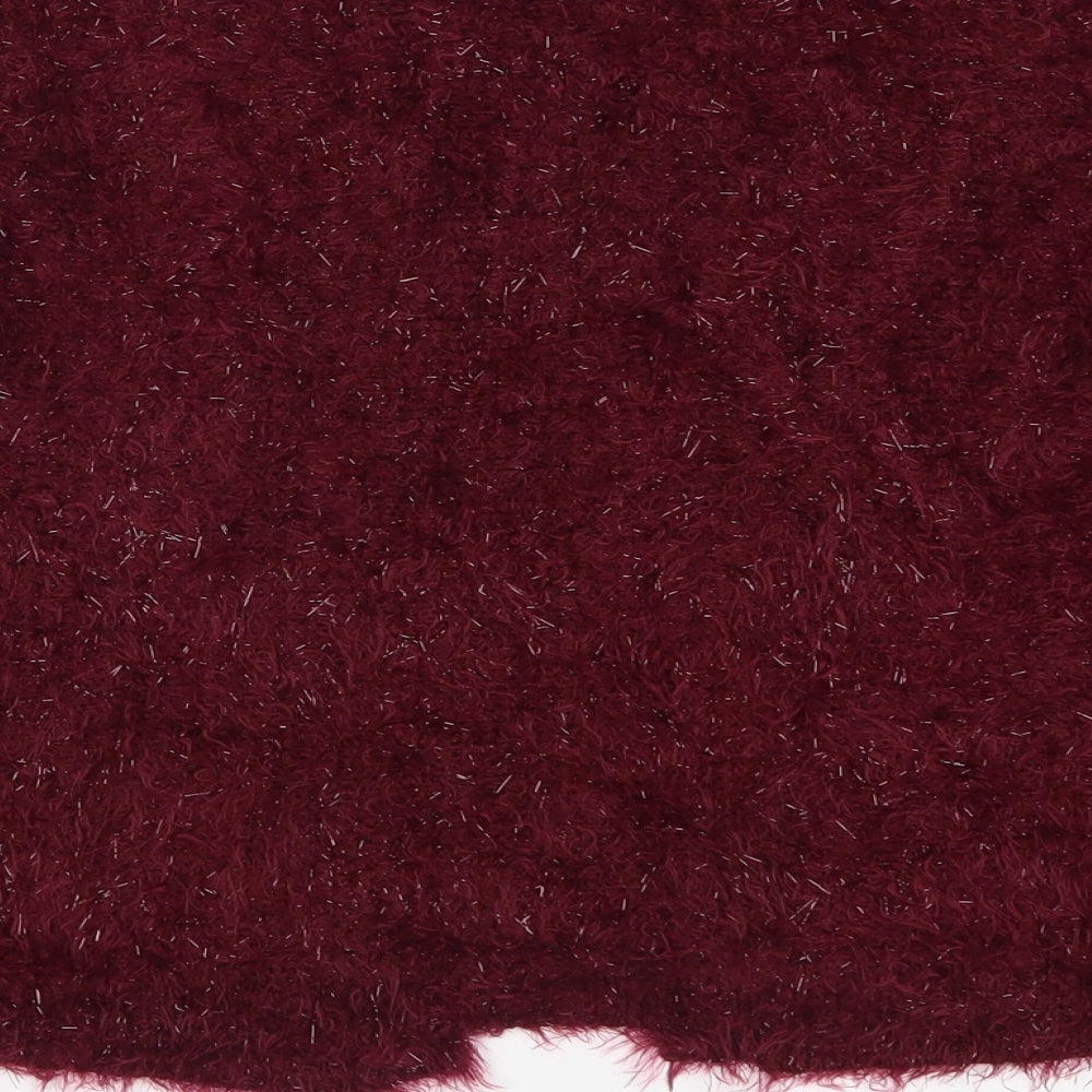 George Womens Red   Cardigan Jumper Size 16