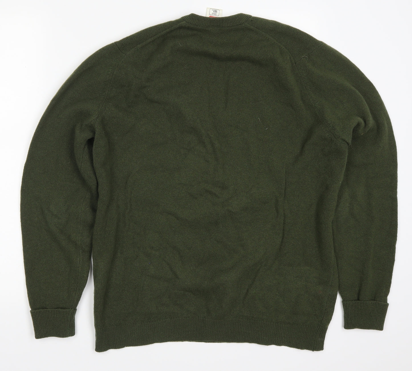 St Michael Mens Green   Pullover Jumper Size L