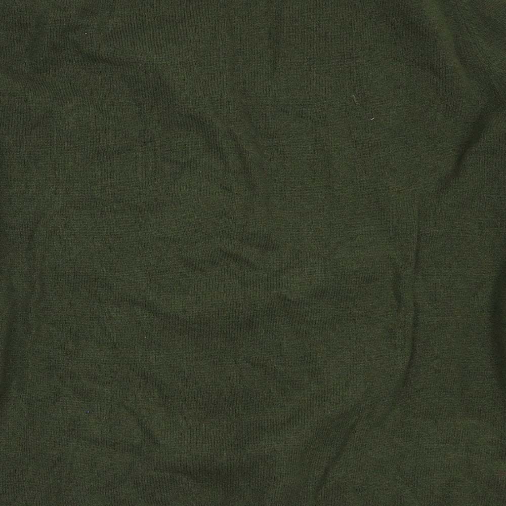 St Michael Mens Green   Pullover Jumper Size L