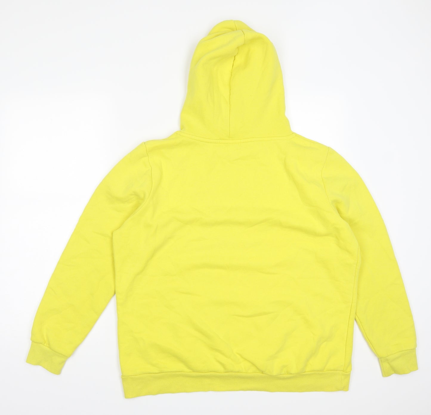 Primark Womens Yellow   Pullover Hoodie Size 18  - Make it Happen