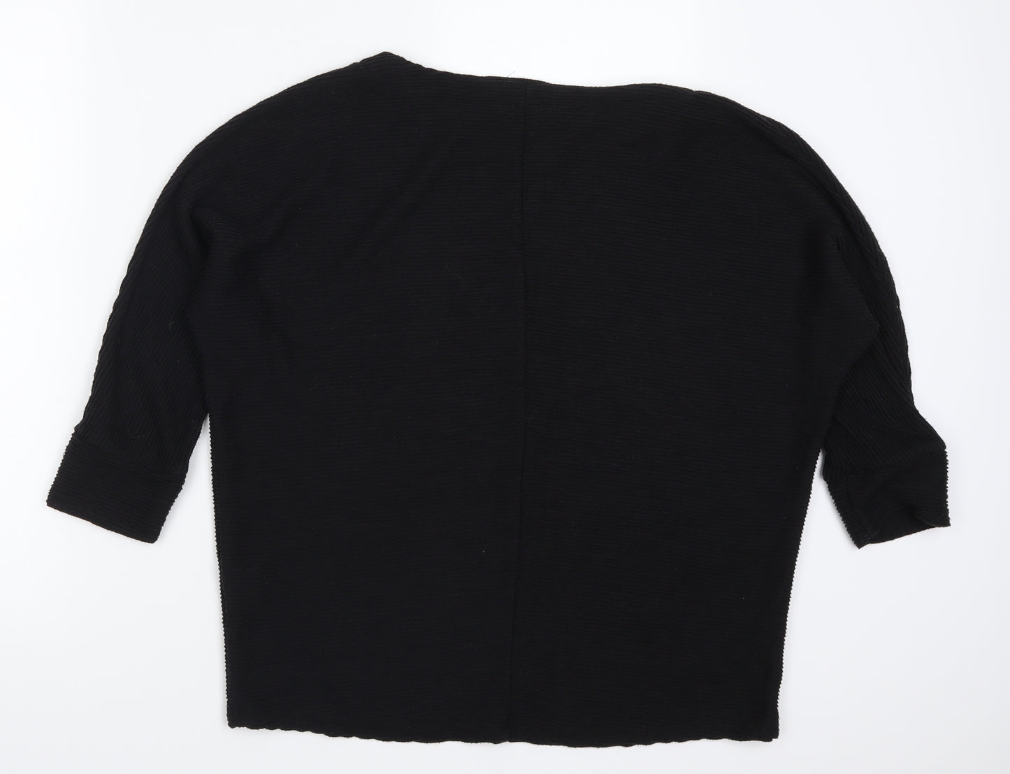 M&Co Womens Black   Pullover Jumper Size 12