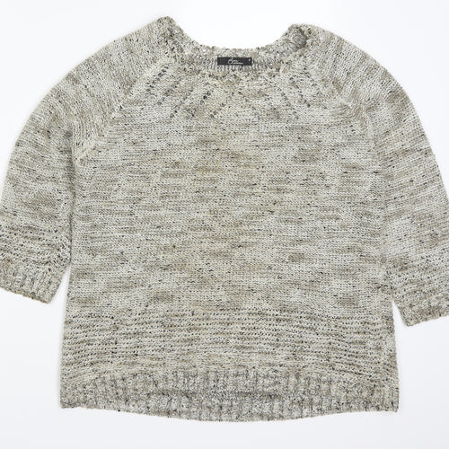 Bonmarché Womens Gold   Pullover Jumper Size M