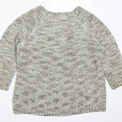 Bonmarché Womens Gold   Pullover Jumper Size M
