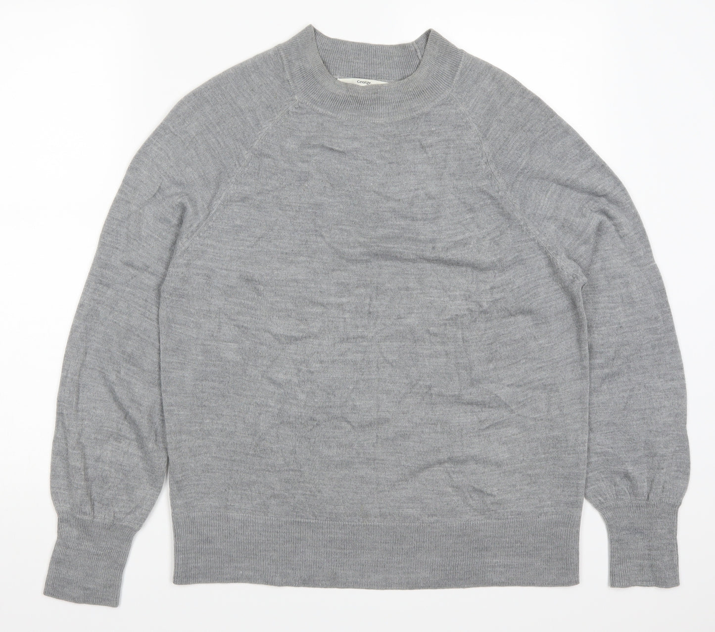 George Womens Grey   Pullover Jumper Size 14