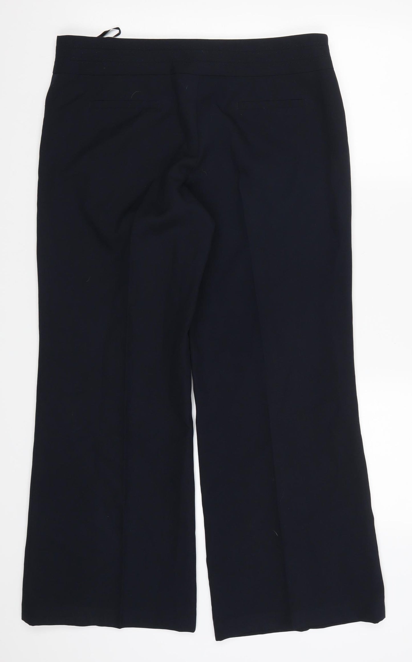 Preworn Womens Blue   Trousers  Size 14 L27.5 in