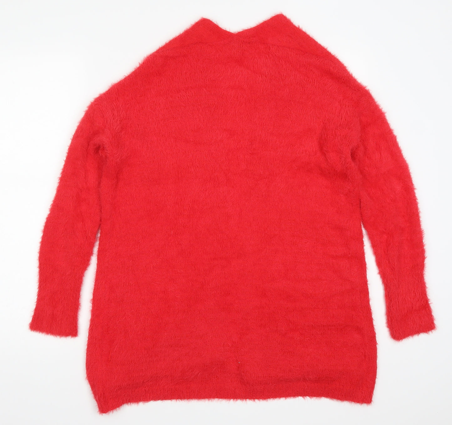 Atmosphere Womens Red  Knit Cardigan Jumper Size 10