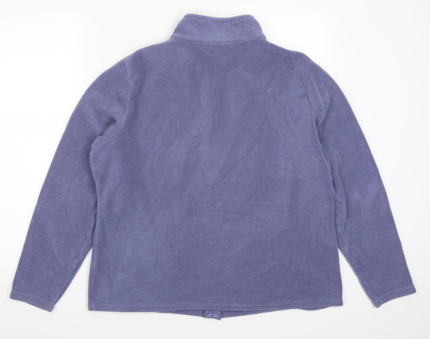 Marks and Spencer Womens Purple  Fleece Jacket  Size 20
