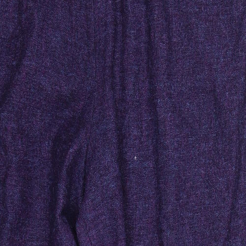 Penny Plain Womens Purple   Trousers  Size L L26 in