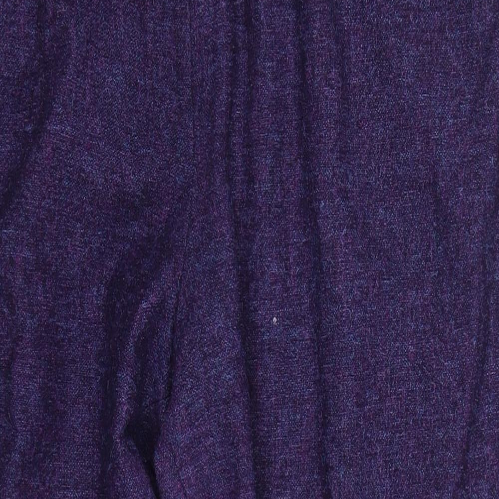 Penny Plain Womens Purple   Trousers  Size L L26 in