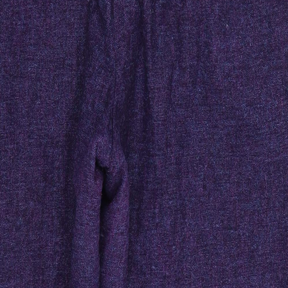 Penny Plain Womens Purple   Trousers  Size L L26 in