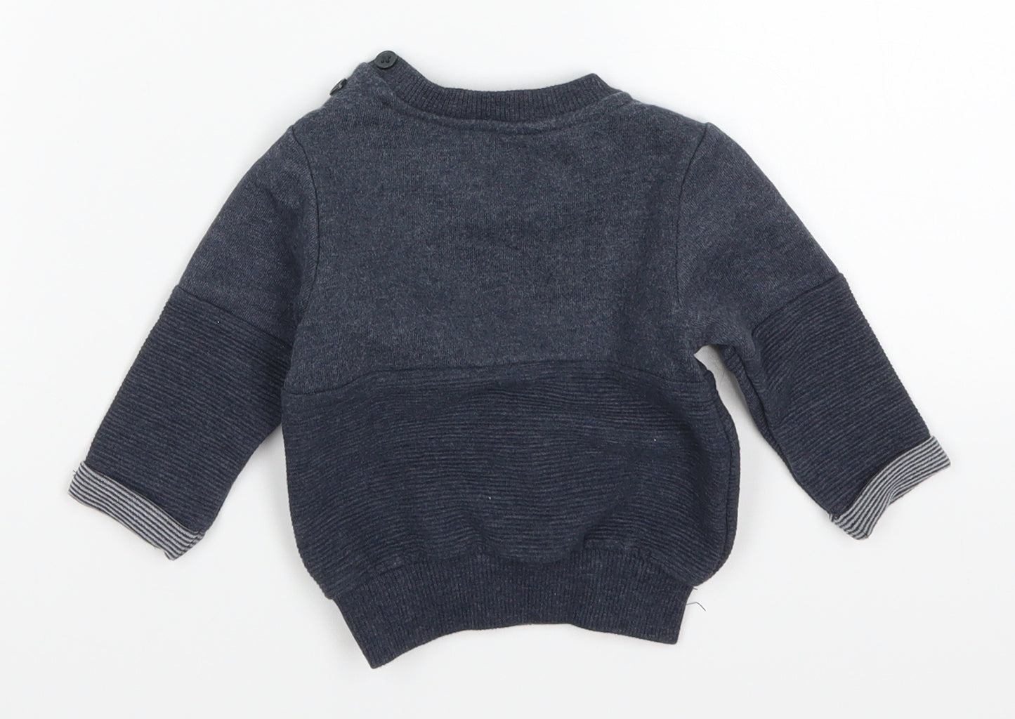 Primark Boys Blue   Basic T-Shirt Size 3-6 Months  - Happy Little One