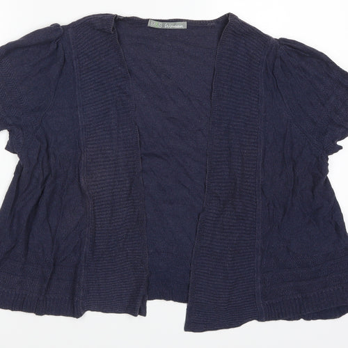 Marks and Spencer Womens Blue   Cardigan Jumper Size 16