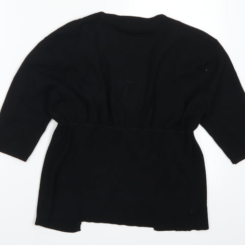 Evie Womens Black   Cardigan Jumper Size 18