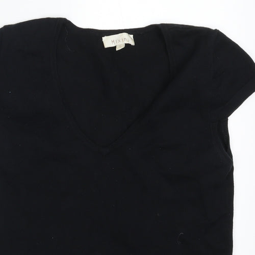 Mixin Womens Black   Basic T-Shirt Size S