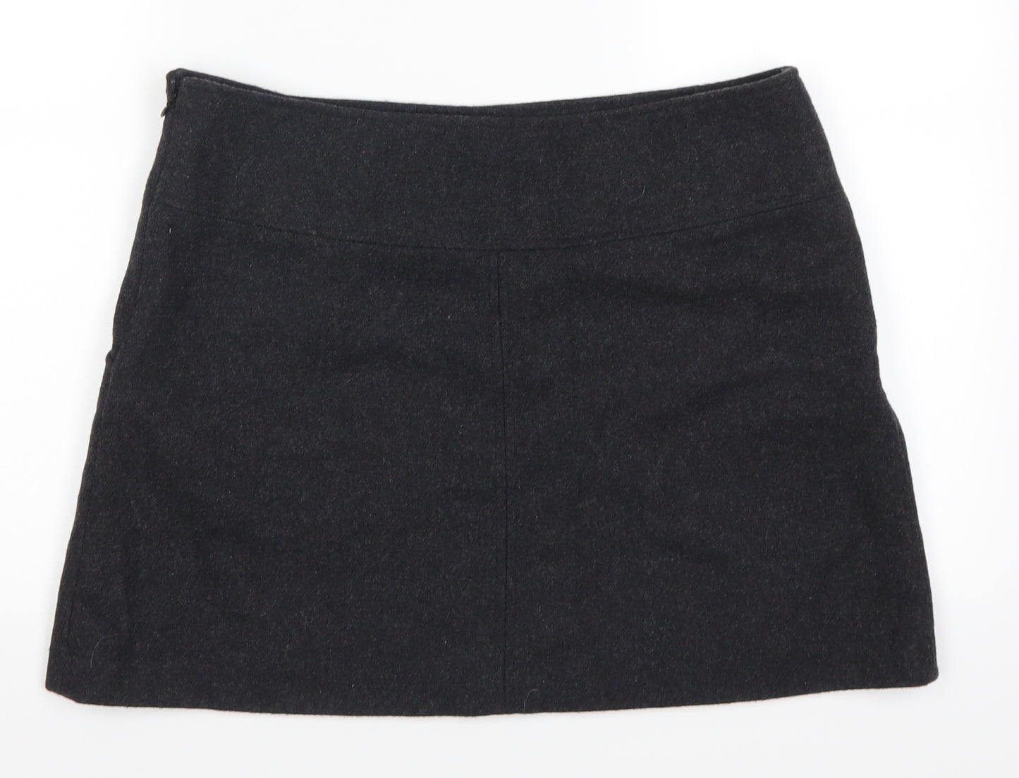 Kookai Womens Grey   A-Line Skirt Size 12