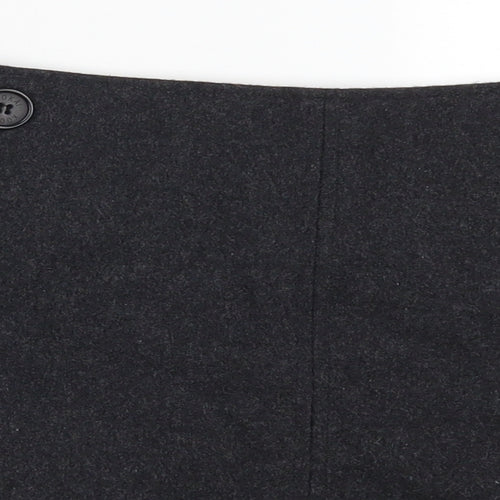 Kookai Womens Grey   A-Line Skirt Size 12
