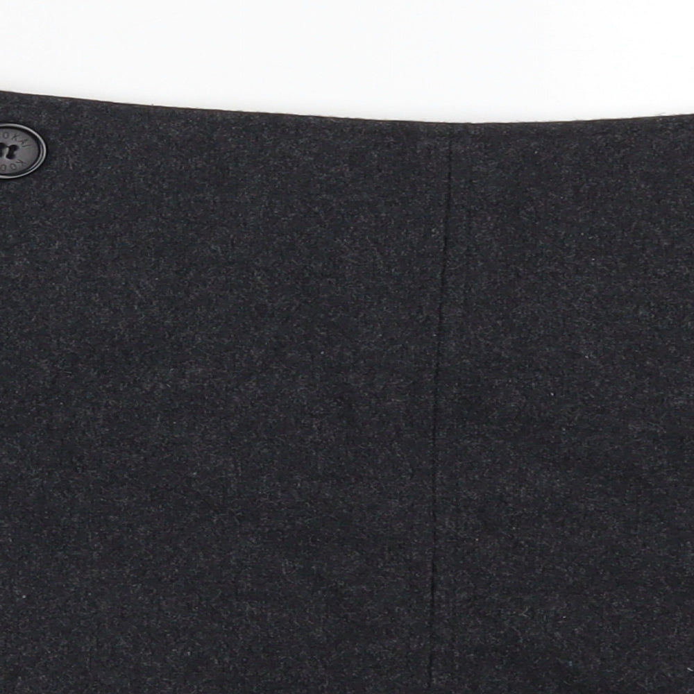 Kookai Womens Grey   A-Line Skirt Size 12