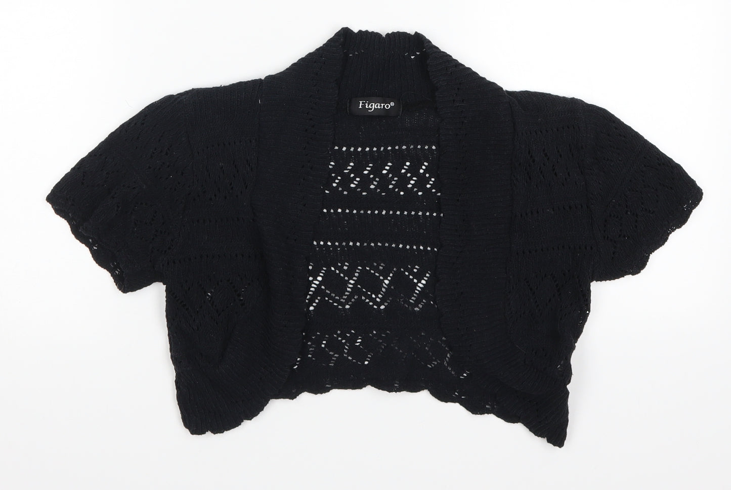 Figaro Womens Black   Cardigan Jumper Size S  -