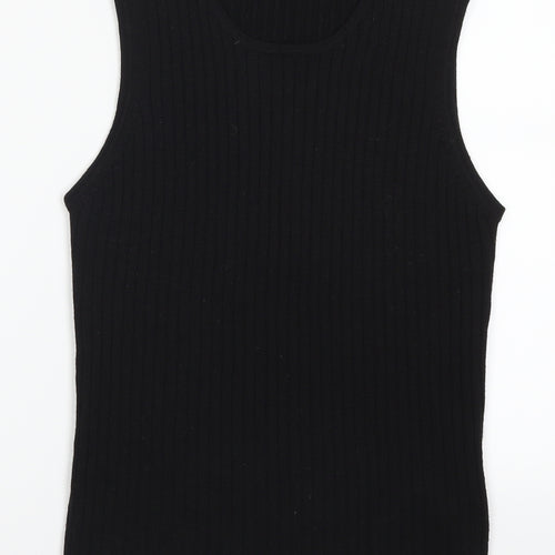 Florence + Fred Womens Black   Vest Jumper Size 14