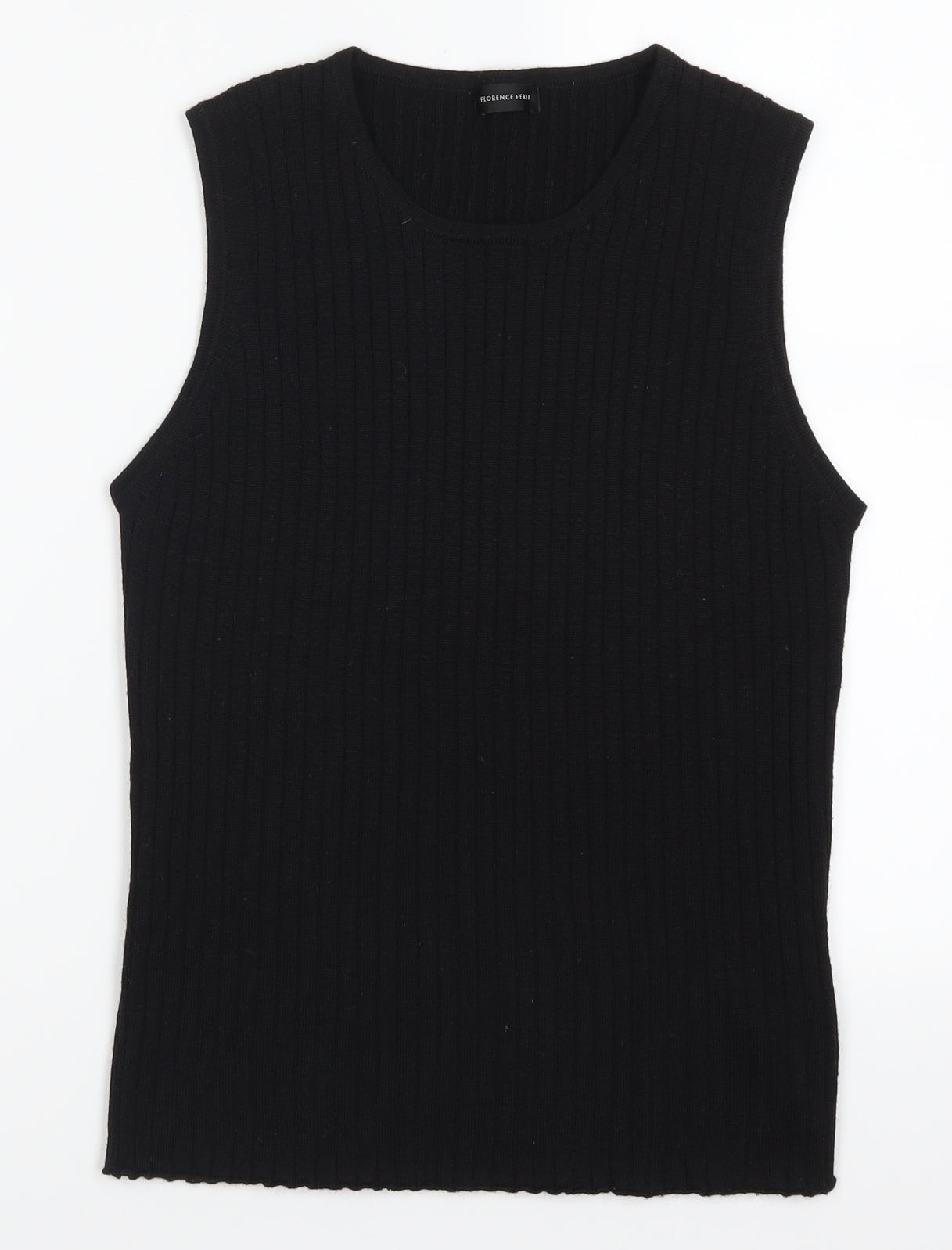 Florence + Fred Womens Black   Vest Jumper Size 14