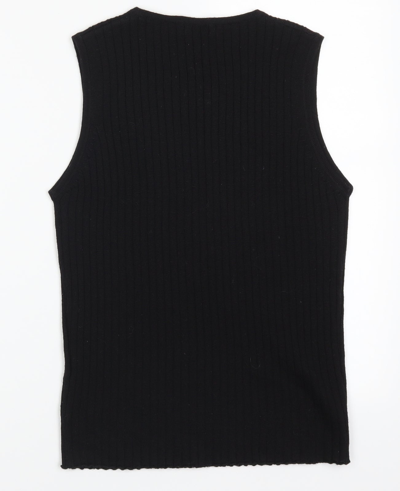 Florence + Fred Womens Black   Vest Jumper Size 14