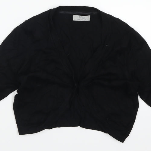 Marks and Spencer Womens Black   Cardigan Jumper Size 10