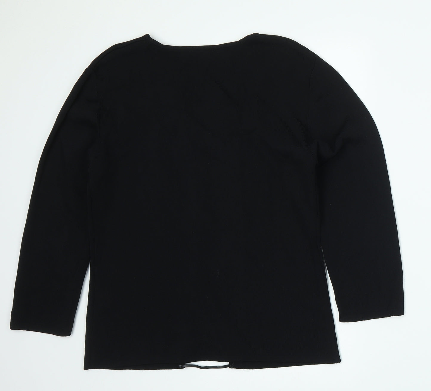 Roman Womens Black   Pullover Jumper Size S