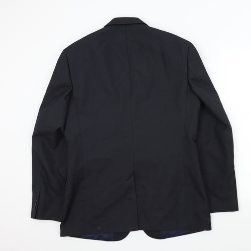 F&F Mens Blue   Jacket Suit Trousers Size 40