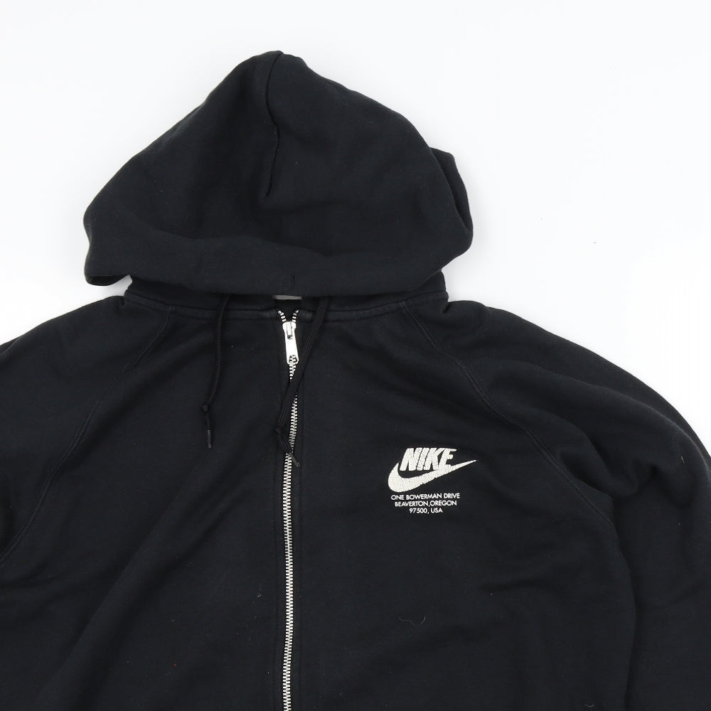 Nike Mens Black   Full Zip Hoodie Size XL