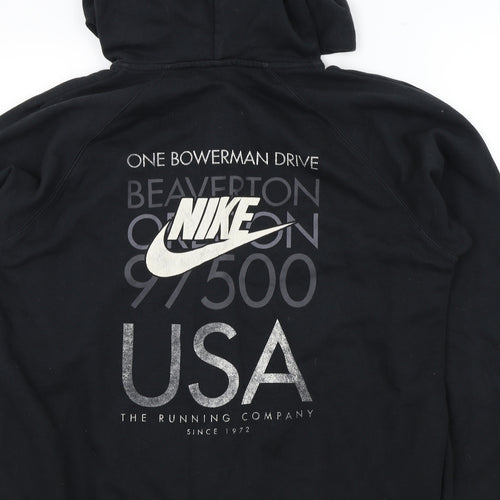 Nike Mens Black   Full Zip Hoodie Size XL