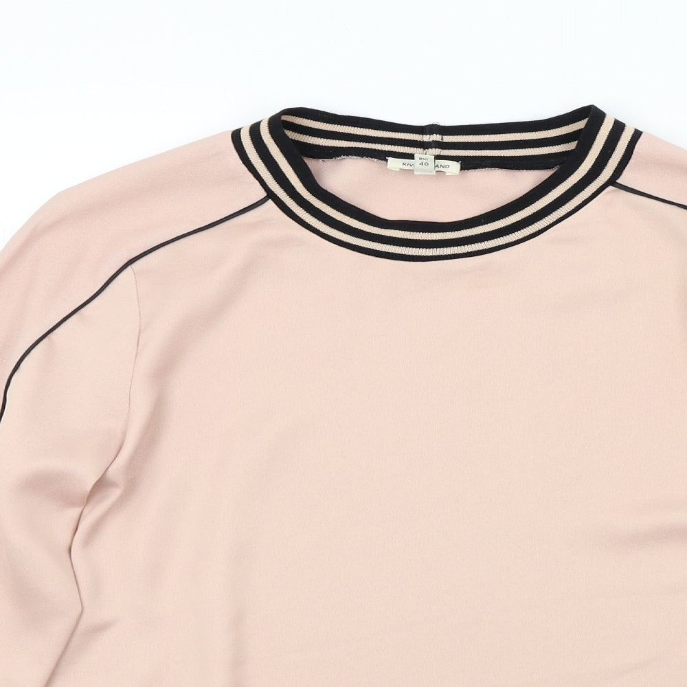 River Island Womens Pink   Basic Blouse Size 14
