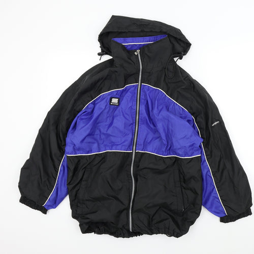 stanino Boys Black Colourblock  Anorak Jacket Size S