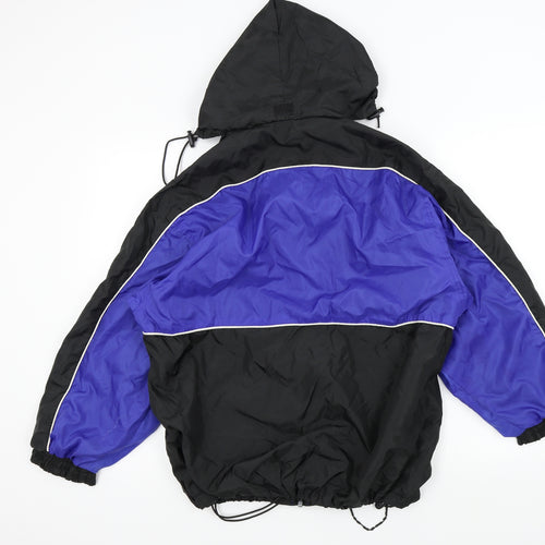 stanino Boys Black Colourblock  Anorak Jacket Size S