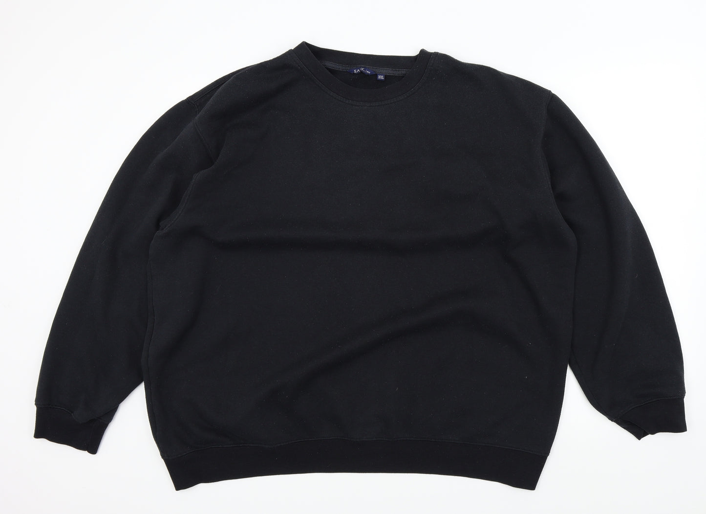 Easy Mens Black   Pullover Jumper Size 2XL