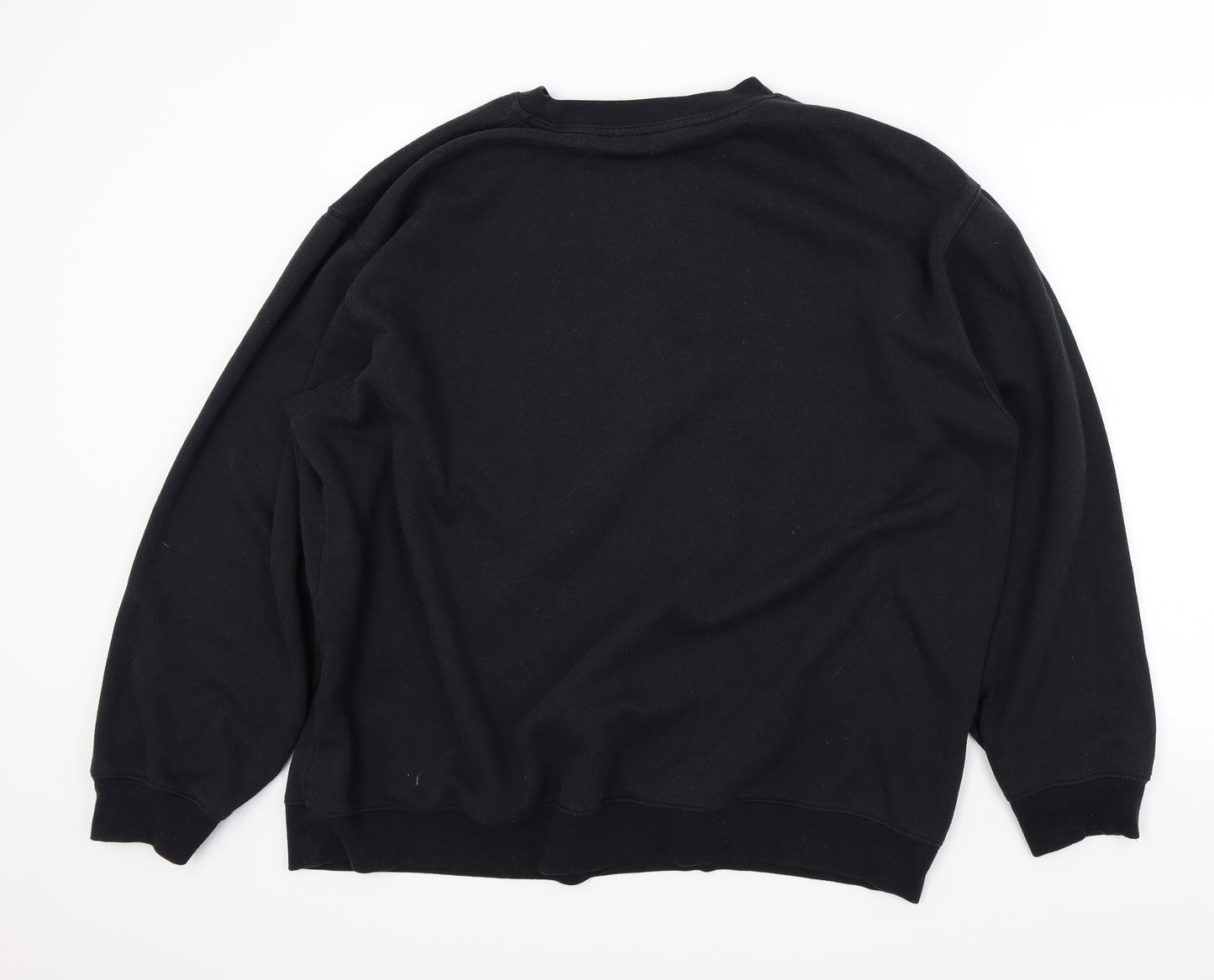 Easy Mens Black   Pullover Jumper Size 2XL