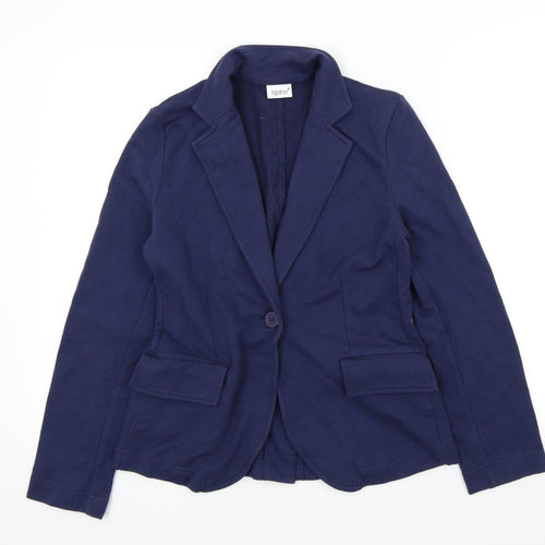 Together Womens Blue   Jacket  Size S
