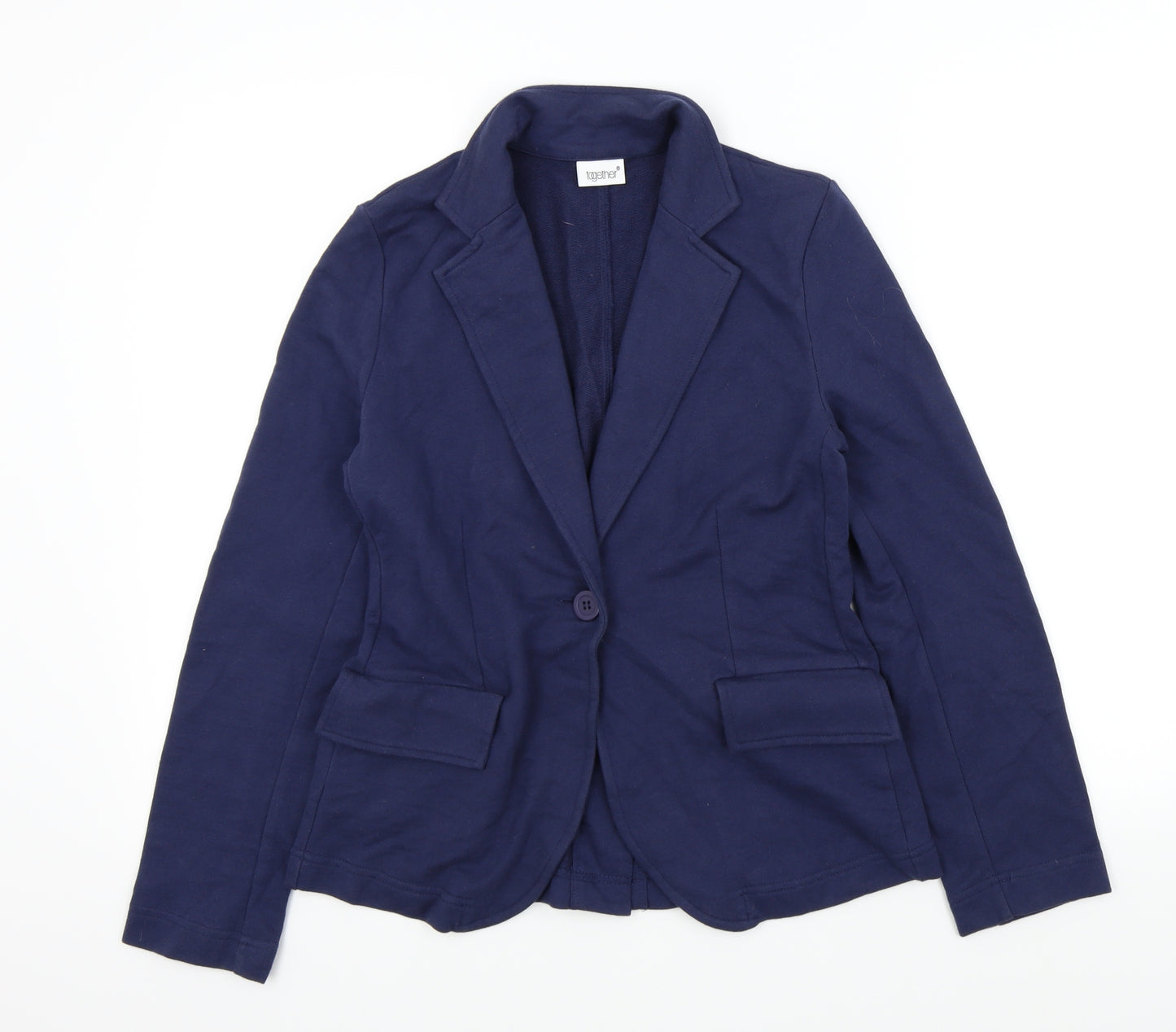 Together Womens Blue   Jacket  Size S