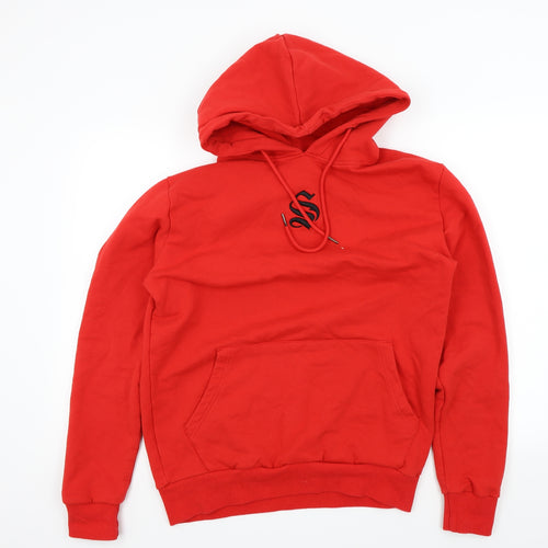 sinnersattire.com Mens Red   Pullover Hoodie Size M