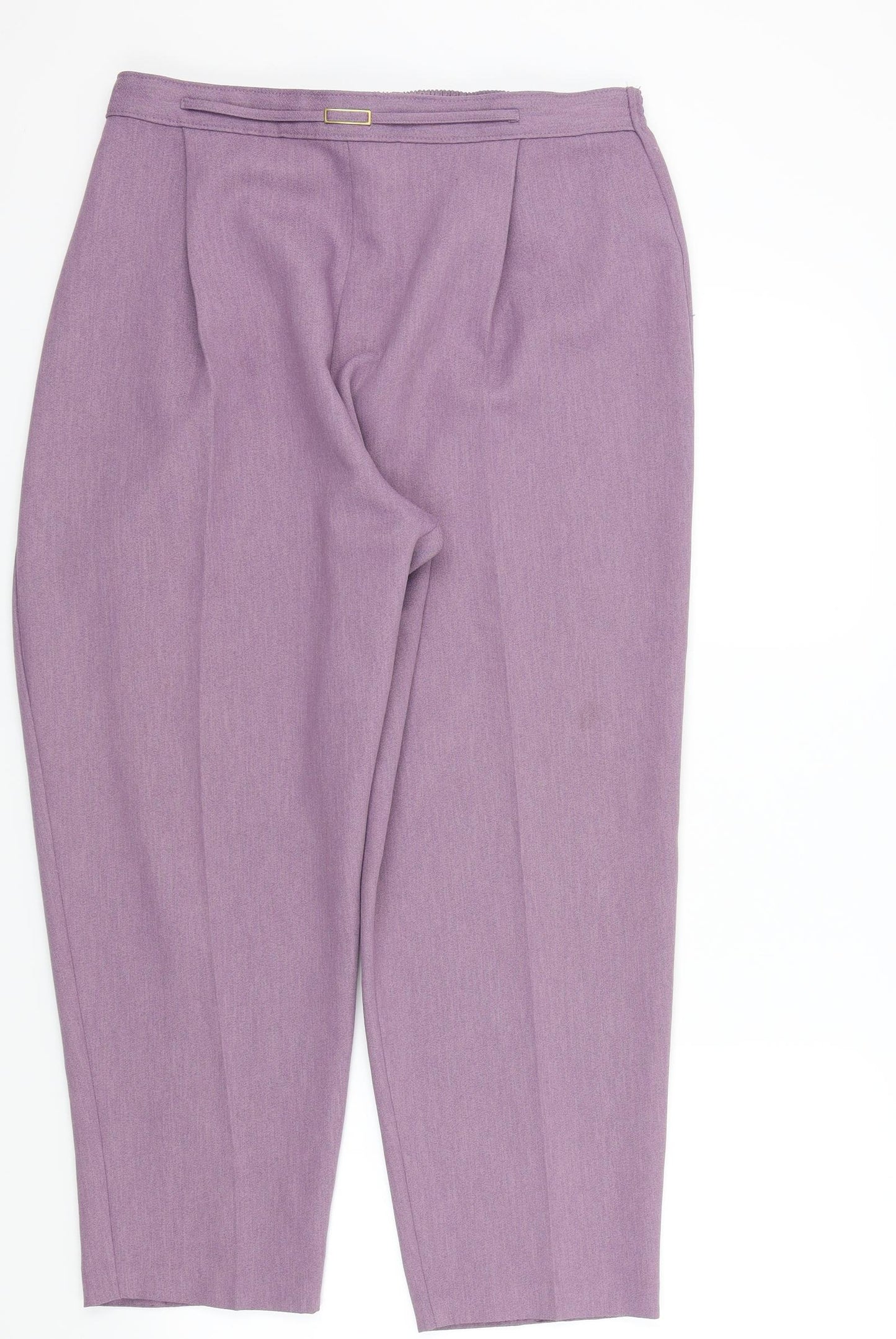 Berkertex Womens Purple   Trousers  Size 18 L26 in