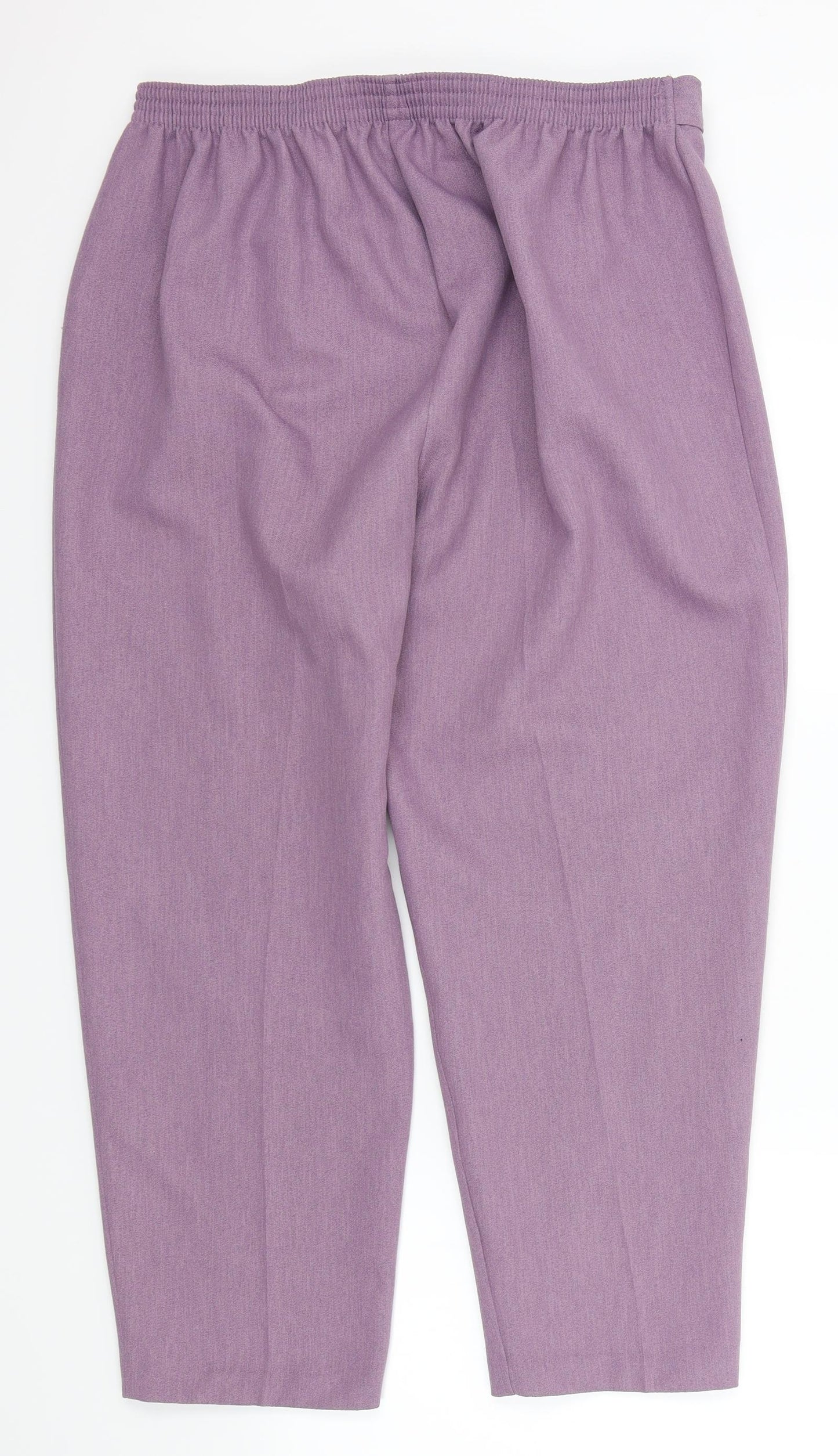 Berkertex Womens Purple   Trousers  Size 18 L26 in