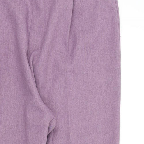 Berkertex Womens Purple   Trousers  Size 18 L26 in