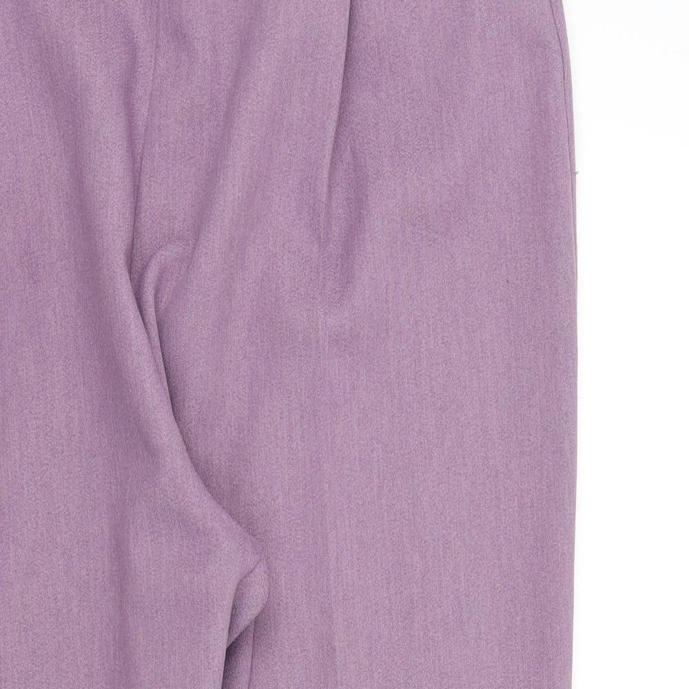Berkertex Womens Purple   Trousers  Size 18 L26 in
