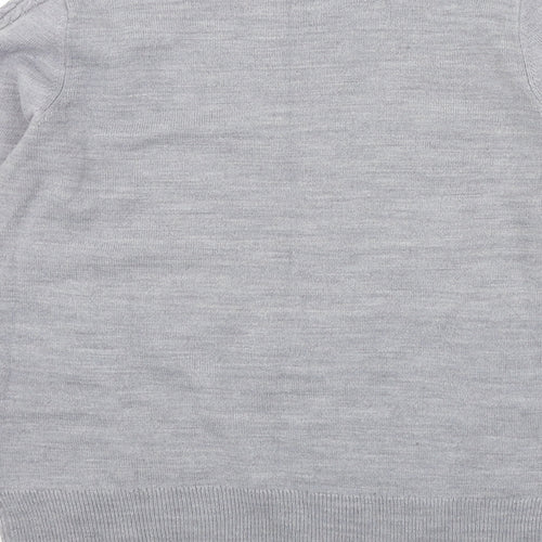 Papaya Womens Grey   Henley Jumper Size 10