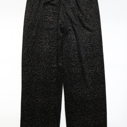 Only You Womens Black   Trousers  Size 10 L28 in