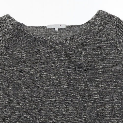 Per Una Womens Grey   Basic T-Shirt Size S