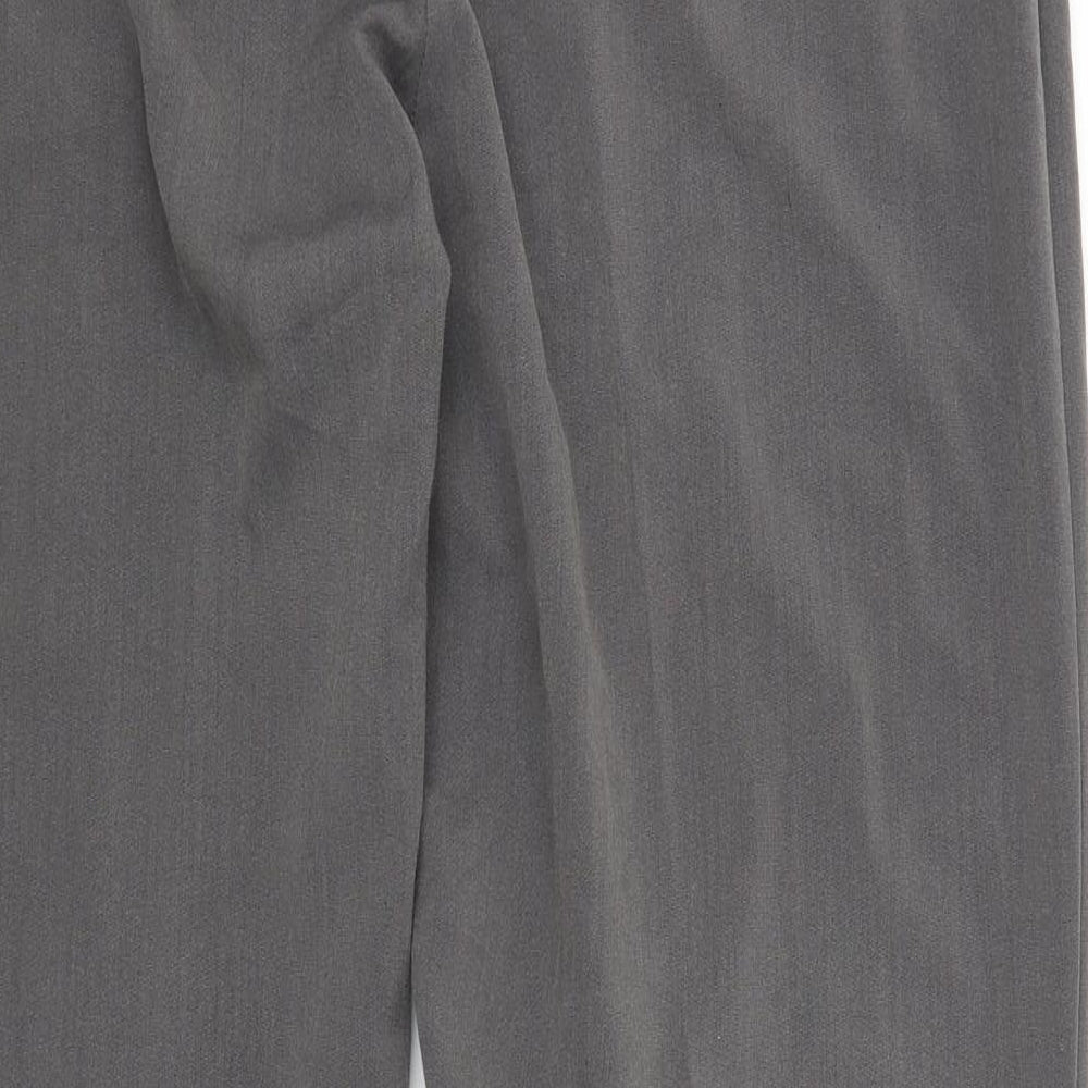 Special Collection Womens Grey   Dress Pants Trousers Size 18 L30 in